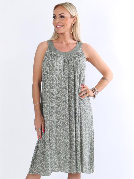 Jemina - Sommarklänning med litet blommönster